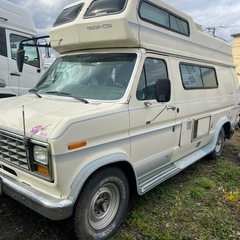 エコノライン・ヴィンテージキャンピングカー・希少なディーゼルの画像