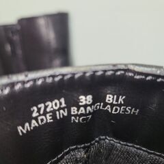 新品　PIEDI NUDI ショートブーツ本革　ブラック　38の画像