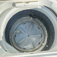 ヤマダセレクト YAMADA SELECT ヤマダ電機 YWM-T45H1 4.5kg 2021年製 洗濯機 全自動電気洗濯機 mw0769の画像