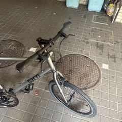 大人用自転車 ミニベロ Crest クレスト 8段 ギア　20インチ　クロスバイクの画像