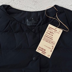 【S】無印良品 ダウンジャケット 婦人2025A/W 新品タグ付きの画像