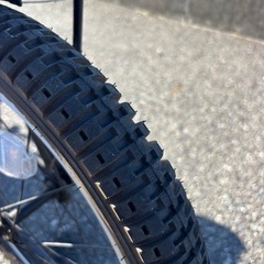 【整備士による点検済み】　☆前後中古タイヤ☆   　子供車　防犯登録料込価格︎‼︎の画像