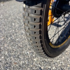 【整備士による点検済み】　☆前後中古タイヤ☆   　子供車　防犯登録料込価格︎‼︎の画像