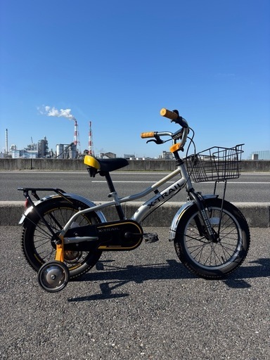 【整備士による点検済み】　☆前後中古タイヤ☆   　子供車　防犯登録料込価格︎‼︎