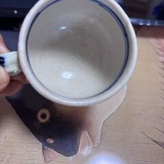 陶器　コップの画像