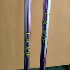 札幌【2本セット 長さ調節可能 ノルディックポール】長さ92～125cm La-VIE リハビリ 高齢者 健康 運動 メタボ ユニセックス ノルディックウォーキング 北20条店の画像