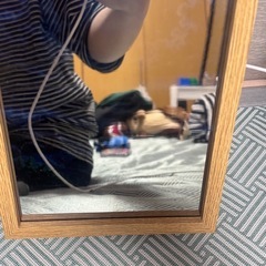 光る絵画ミラーの画像