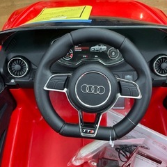 ☆ドリーム荒牧店☆ジモティー割引有☆【クリーニング済み】AIJYU Audi T TTS 子供用電動乗用ラジコンカー　中古品の画像