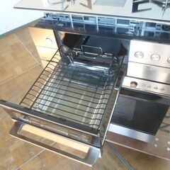 【中古】リンナイ デリシア 都市ガス ビルトインコンロ＆電子コンベック ガスオーブン 電子レンジ 幅75cm RSR-S52E-ST RHS71W31E13VCSTWの画像