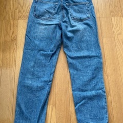 GU デニム　ジーンズ　sサイズの画像