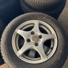 履き始めにどうですか ★ダンロップ★ウインターマックスWN01★145/80R13★スタッドレスホイールセット★ の画像