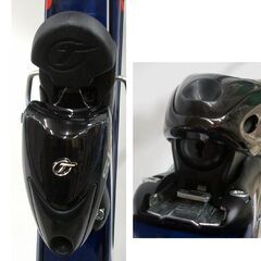 160cm カービングスキー 2点セット　板 アトミック carv C6 18 ブルー×レッド　ビンディング チロリア SL100　ジュニア・レディース☆ PayPay(ペイペイ)決済可能 ☆ 札幌市 豊平区 平岸 平岸店の画像