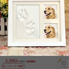 【新品未開封】手形足型フォトフレームの画像