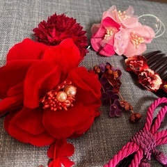 和装ヘアアクセサリーの画像