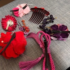 和装ヘアアクセサリーの画像