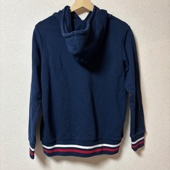 FILA　フィラ　パーカー　フーディー　トレーナー　ネイビー　Mサイズ　紺色の画像