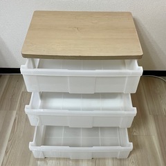 【東京練馬】三段チェスト 衣装ケース 衣類収納の画像