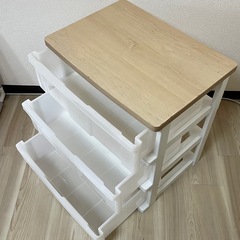 【東京練馬】三段チェスト 衣装ケース 衣類収納の画像