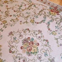 無料 コブラン織 カーペット ラグ ３帖の画像