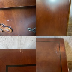 猫脚 5段チェスト ロココ調 ヨーロピアン アンティーク家具 イタリア家具 彫刻入り　の画像