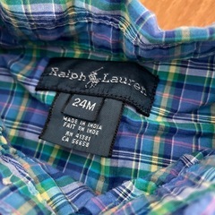 Ralph Lauren 24M シャツの画像