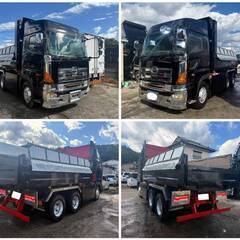 【お問合わせ番号 464-108】日野プロフィア　ハイルーフ　ダンプ　 型式BDG-FS1AKXA　7速　最大積載量9,500kg 実走行34万km　2デフ　 平成19年式　車検付きの画像