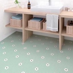 【未使用】クッションフロア２色（フローリングマット）の画像