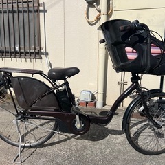 🉐450🉐バッテリー長持ち🉐🉐 パナソニック前22後26インチ電動自転車🈹現車確認🉑の画像