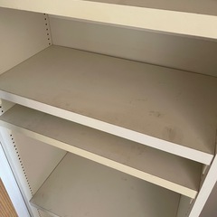 IKEA 白の本棚　2m20cmの画像