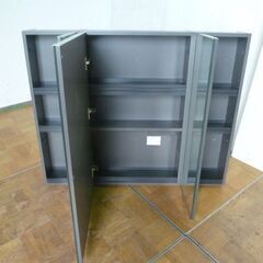 【展示品】トクラス 洗面化粧台 パナソニック ミラーキャビネット 3面鏡 収納 間口1200mm 水栓付 洗面台 内装の画像