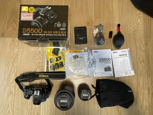 Nikon D5500 ダブルズームレンズキット