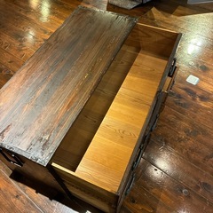 和ダンス　骨董品の画像