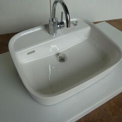 【展示品】パナソニック ラシス 洗面カウンター 天板 間口1200mm 洗面ボウル 水栓 間口1200mm 洗面台 部材の画像