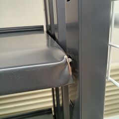 リユースのサカイ栃木店★ジモティ割あり★  本棚 ブラック W80.5×D25×H180.5 クリーニング済み TC11329の画像