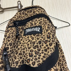 THRASHER リュック　ヒョウ柄の画像