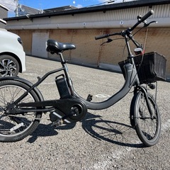 🉐451🉐バッテリー長持ち🉐🉐 パナソニック20インチ電動自転車🈹現車確認🉑の画像