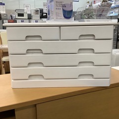 【整理整頓に！ナチュラルホワイト4段】小物入れ入荷しました！の画像