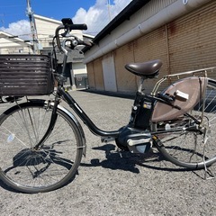 🉐452🉐バッテリー長持ち🉐🉐 パナソニック26インチ電動自転車🈹現車確認🉑の画像