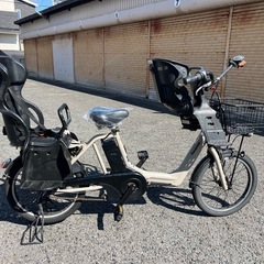 🉐453🉐バッテリー長持ち🉐🉐 パナソニック20インチ電動自転車🈹現車確認🉑の画像