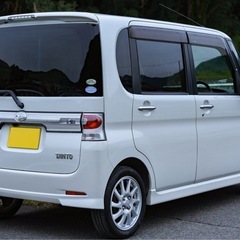 車検2年付■タントカスタム RSターボ■電動スライド■バックカメラ■ナビ TV■momoステアリングの画像