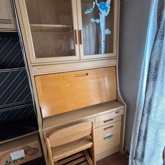 折りたたみ式　学習机　勉強机　1の画像