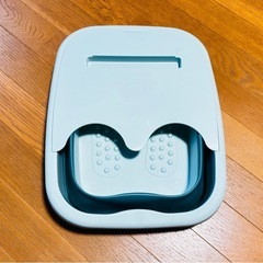 ⭕新品未使用　足湯バケツ　折りたたみ⭕の画像