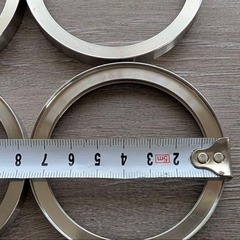 ■■【DIY】車 バイク 自宅 ガレージ ワンオフ 素材SASリング4枚セットの画像
