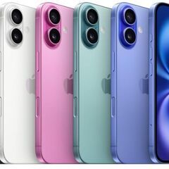 Apple iPhone 16 (128 GB) - ティール SIMフリー 5G対応の画像