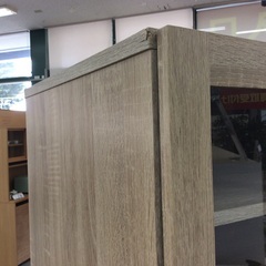 【早い者勝ち】キッチンボード ベガコーポレーション レンジボード 食器棚 カップボード 組立家具 幅58.6cm：木目ナチュラルの画像