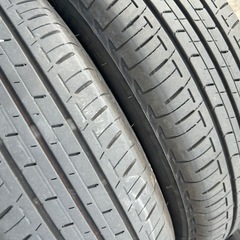 ダイハツ タント ファンクロス 純正タイヤホイールセット　LA650/LA660 純正 中古ホイール 4本 4.5J 14インチ PCD100 4穴 +45 ハブ54 の画像