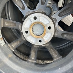 ダイハツ タント ファンクロス 純正タイヤホイールセット　LA650/LA660 純正 中古ホイール 4本 4.5J 14インチ PCD100 4穴 +45 ハブ54 の画像