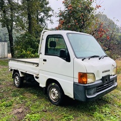 スバル サンバートラック4WD軽トラ　エアコン、パワステ　手元9:5万の画像