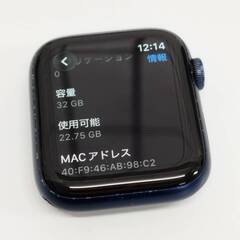 Apple Watch Series 6/GPS/44mm/A2292/ブルー〈M00J3J/A〉(2)の画像