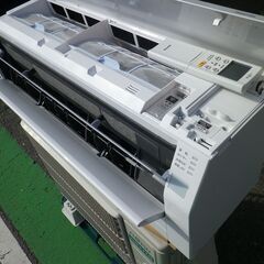 FUJITSU/富士通　10～12畳用エアコン　　nocria内年部クリーン機能付　AS-C283N-W　2023年の画像